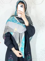 روسری نخی طرح فندی