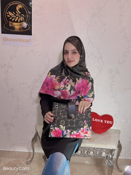 ست روسری و کیف سایز بزرگ