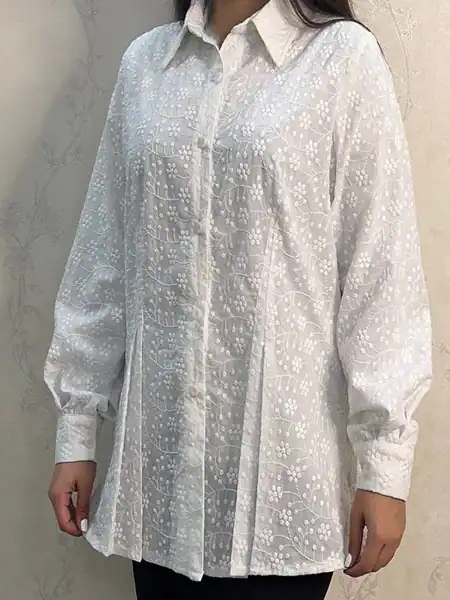 خامه دوزی سفید کاراشیک 8